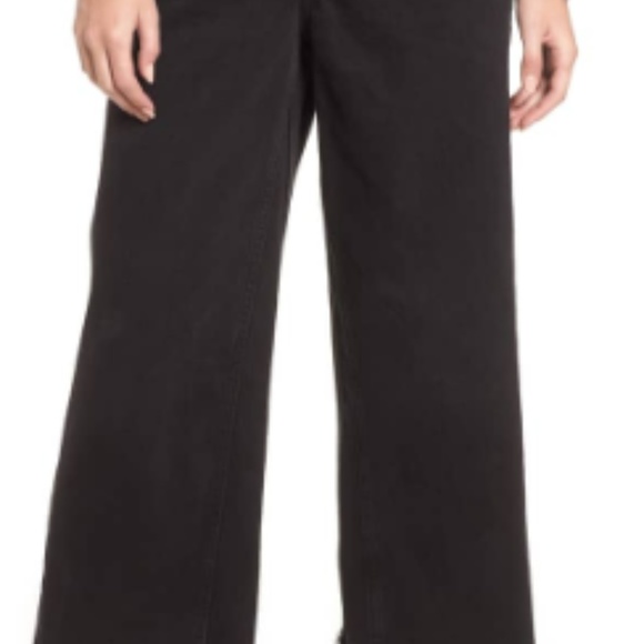 Wide Leg Crop Jeans TOPSHOP - Picture 1 of 5